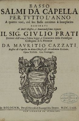 Seicento Stravagante Maurizio Cazzati